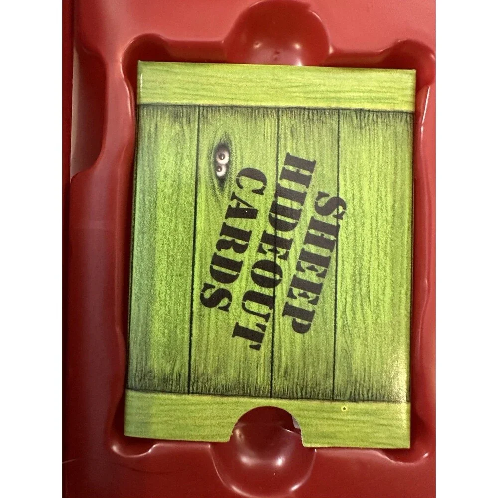 Wallace & Gromit's Fleeced Game Sheep Rustling Board Game Missing One Whistle